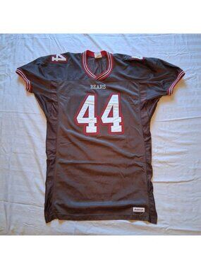 VTG Y2K 2000s Riddell High School Brown Bears # 44 Football Jersey Adult XL
